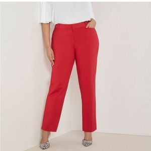 Eloquii Red Women's Pants